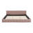 California King Size Upholstered Bed Frame With Thick Fabric-975126950-975126949