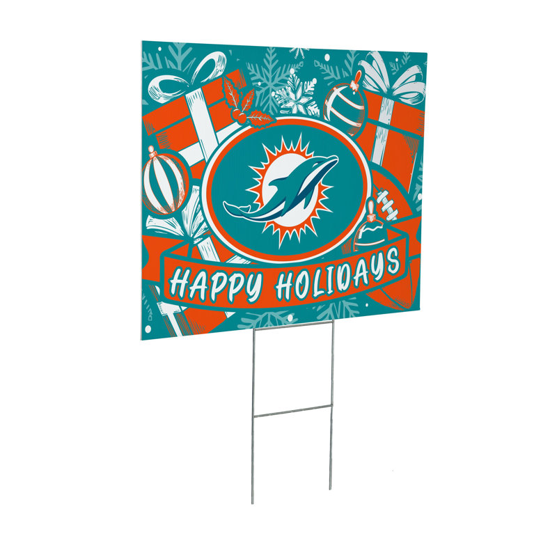 Enseigne de cour Miami Dolphins, Fête