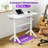 Mobile Adjustable Height Laptop Standing Desk – Portable Computer Desk With Lockable Wheels, 6 Height Settings, Triangular Leg Design, Perfect For Walking Pad-222515912