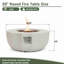 Table foyer au gaz propane 36 "-312773653