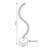 Serpentine Integrated LED Sculptural Table Lamp-1019686044