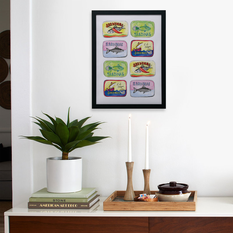 adrianne Sardinas Framed Poster, 16" H x 12" W