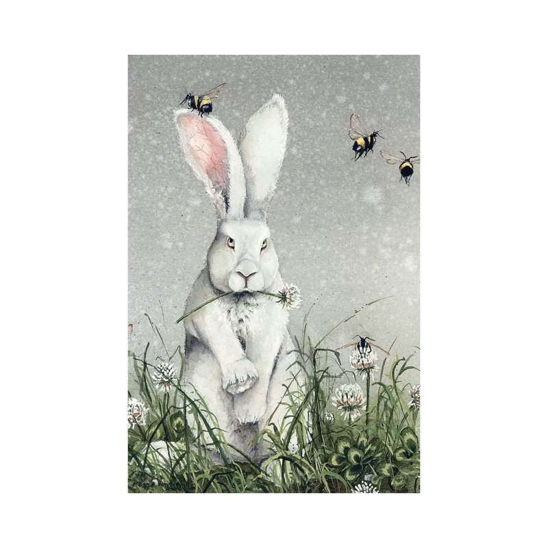 «Das Don't Move» - reproduction imprimée, H 26 po x l 18 po x 1,5 po, Toile tendue