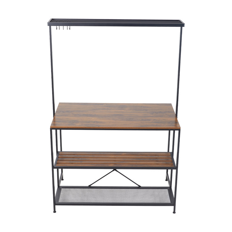 Solid Wood Top Kitchen Island