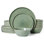 Poise Water Ripple Design Stoneware Dinnerware Sets 