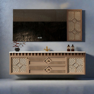 Armoire de salle de bain style français