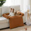 Lit pour chien Calming Furniture Protector, tapis de couchage imperméable en fausse fourrure-1230207556-1230207559