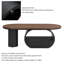 Table basse ovale 47,24 po-60967228