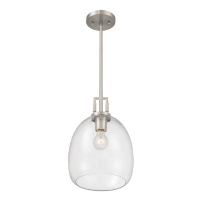 Mini-luminaire suspendu 1 lumière Orvis 10 "