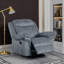 Luxueux fauteuil inclinable en velours coulissant pour une détente sans effort - Rehaussez votre sanctuaire avec une élégance moderne-121033434