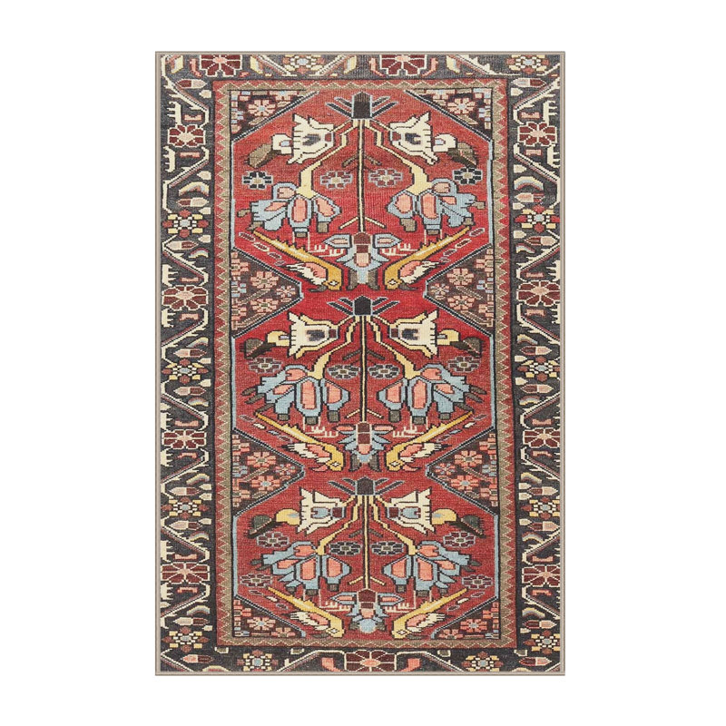 Oriental Indoor Rug, Rectangle 5' x 8'