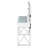 Aveyah 31.75" W Makeup Vanity Set with Lighted Mirror and Stool