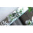 Silver Glass Framed Accent Mirror-379832895-335717969