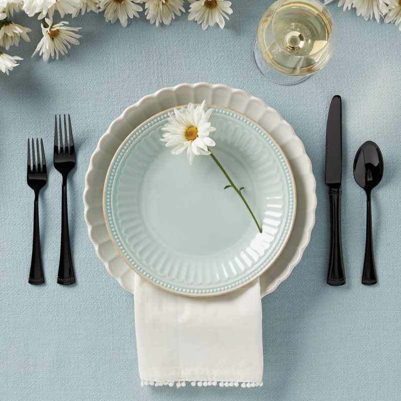 Lenox Portola 20-Piece Flatware Set, Black