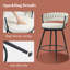 Tabouret de comptoir pivotant rembourré-1611122030-1641284349