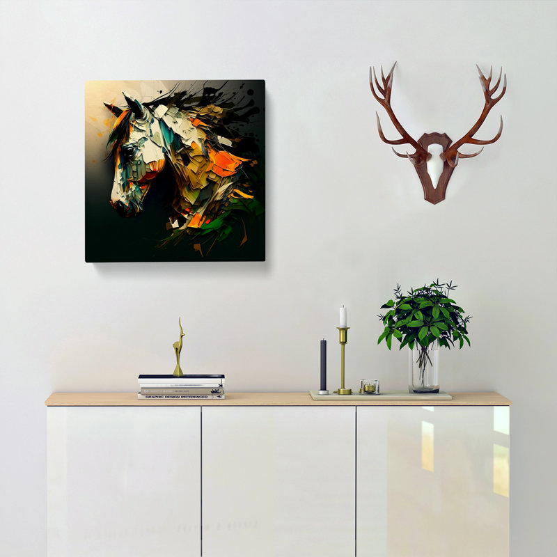 Modern Wall Art - Wrapped Canvas - Framed Print