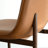 26 inch Faux Leather Counter Stools with Walnut Finish Metal Legs-754420464