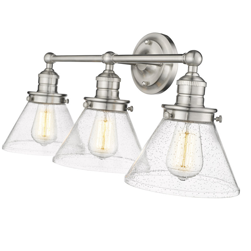 Rayo 3 - Light Dimmable Vanity Light, Brushed Nickel