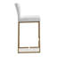 Upholstered Counter Stool with Metal Frame-2082654167-2082654162