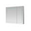 Armoire à pharmacie à DEL avec désembueur, gradateur, miroir grossissant à DEL réglable 3 x l 30 po x H 36 po x P Colbey, prises électriques.-1157643552