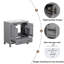 Meuble-lavabo 30 po avec lavabo simple-34437310