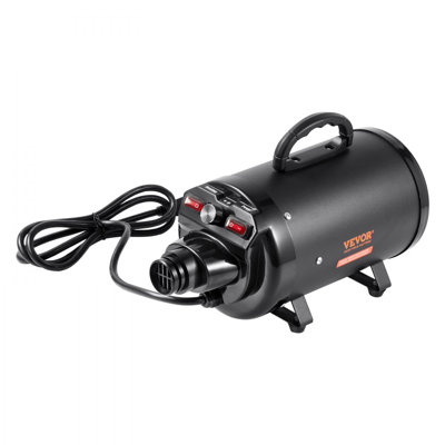 Dog Dryer, 2800W/4.3HP Dog Blow Dryer, Pet Grooming Dryer with Adjustable Speed and Temperature Control, Pet Hair Dryer with 4 Nozzles and Extendable Hose