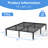 14'' Metal Platform Bedframe With Headboard Compatible No Box Spring Needed-170357291