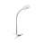 Inbox Zero 8.46" 5W 250 Lumens LED Integrated Goose Neck Clip Lamp, White-295382407