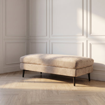 Bilal 47" Wide Rectangle Cocktail Ottoman