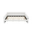 Lit de jour rembourré en laine d'agneau avec ports USB-1222021902