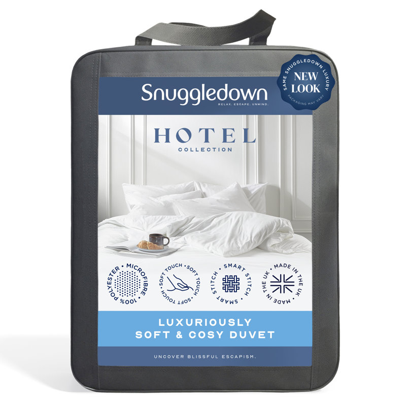 Snuggledown Luxuriously Hotel Cosy & Soft Duvet 10.5 Tog All Year round Duvet, Super King