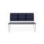 Banc de parc empilable aluminium Bazza-26076702-26076703