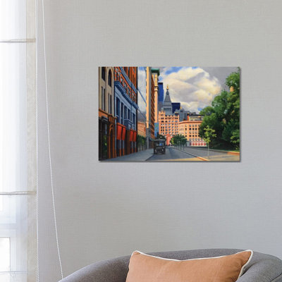 Union Square West by Nick Savides - Wrapped Canvas Painting