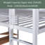 Lit mezzanine double avec tablettes Kellen par Mason & Marbles-2039990217