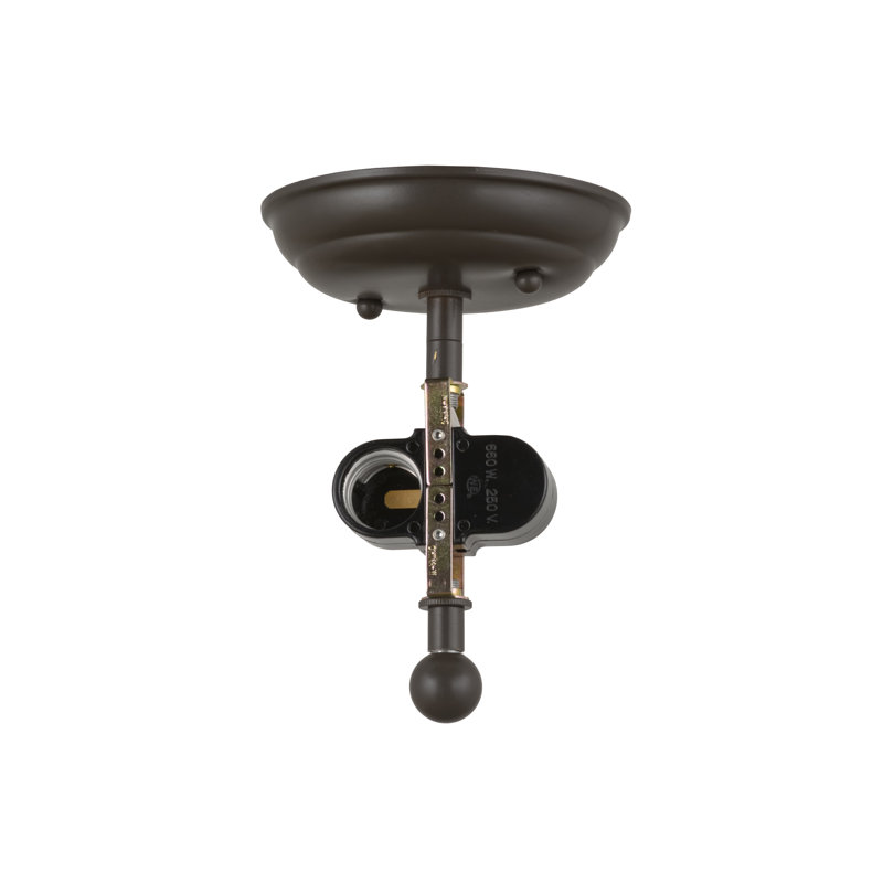 Rustic Lodge 2 - Light Semi Flush Mount