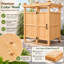 Cabine de douche d'extérieur en bois de cèdre avec porte verrouillable H 84 po x l 82 po x P 52 po - écran d'intimité en bois naturel pour piscine de jardin