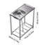 Belfry Kitchen Pugmire W Single Bowl Stainless Steel Kitchen Sink-915830909