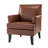 Celadon 27.5'' Wide Faux Leather upholstered Armchair with Nailhead Trim and Solid Wood Legs-875105727