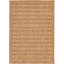 Tapis rayé brun clair intérieur / extérieur-262785959
