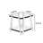 Allyse Glass Top End Table-98449976-98449977