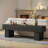 63" Farmhouse TV Stand, Long TV Console Table, Entertainment Center for 55/60/65 Inch TV-1007245138