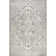 Edwa Traditional Power Loom Performance Light Gray Rug