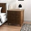 Ensemble de table de chevet cannelée 2 pièces-96178964