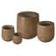 Opus 28 in. Terrazzo Moss Terrazzo Round Planter (28 in. L x 28 in. W x 35 in. H)