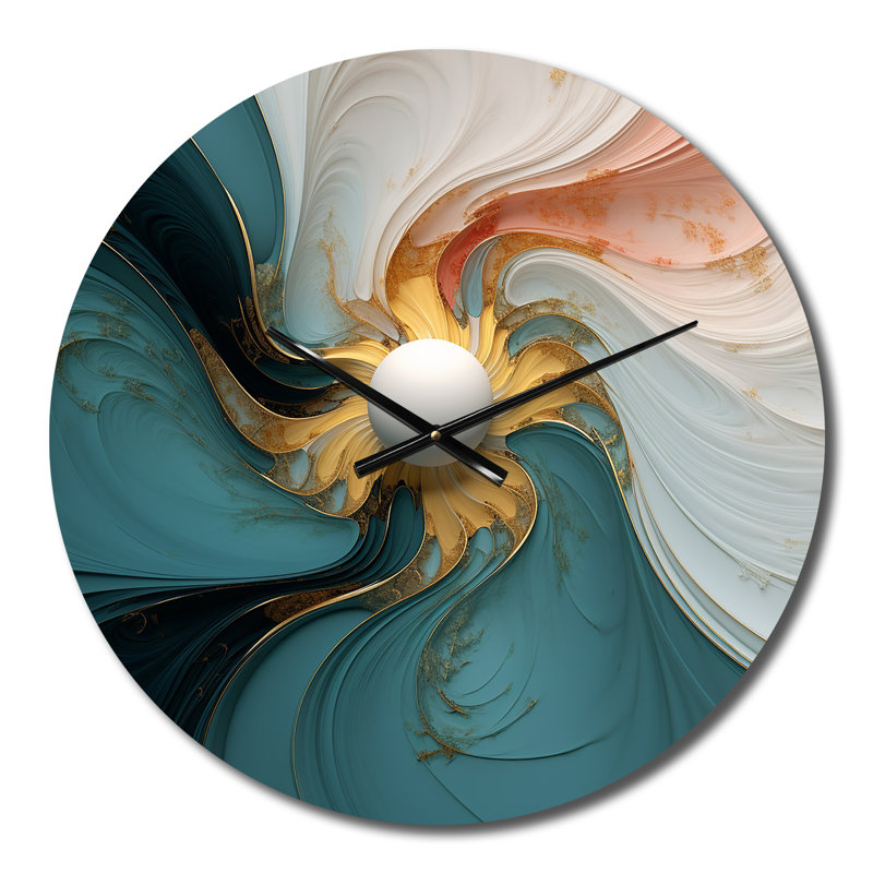 Horloge murale Spiral Miracle Of Cosmic Delight IV, Moyenne