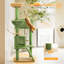 Plush Ladder Sisal Scratching Cat Tree-328226337