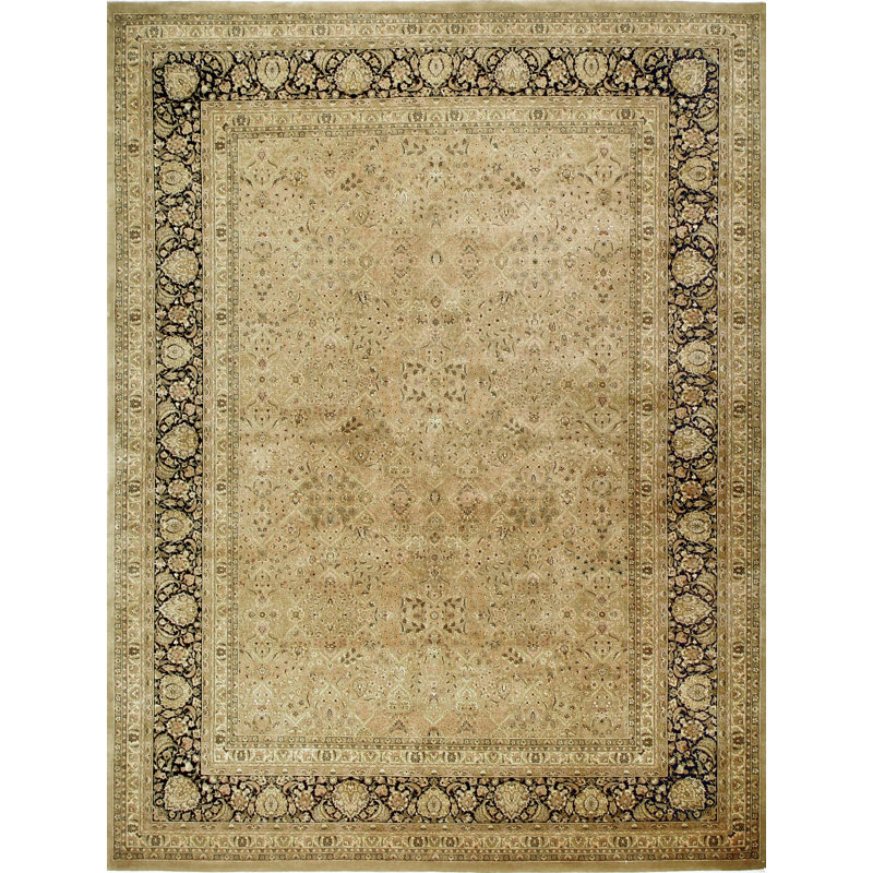 Wool Oriental Area Rug, Rectangle 10' x 14'