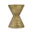 Table d'appoint en forme de sablier 15 po x 15 po x 20 po