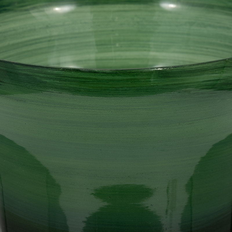 Vase en verre Mayfair, H 19 po x l 10 po x P 10 po