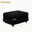 Velours côtelé noir pour la décoration de maison et d'appartement, combiner avec des canapés de 2, 3, 4 places, sert de siège temporaire, installation de bureau douce et simple, petite table basse, assemblage-1929139617